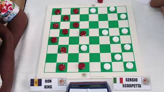 Checkers World Championship --- R. King - S. Scarpetta - Game 26 Final Round screenshot 4