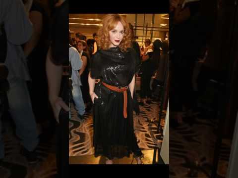 Charli XCX rocks racy fishnet stockings low cut dress joins Christina Hendricks Vivienne Westwood