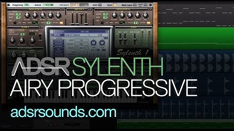 Sylenth tutorial - Airy EDM Progressive House Pluck