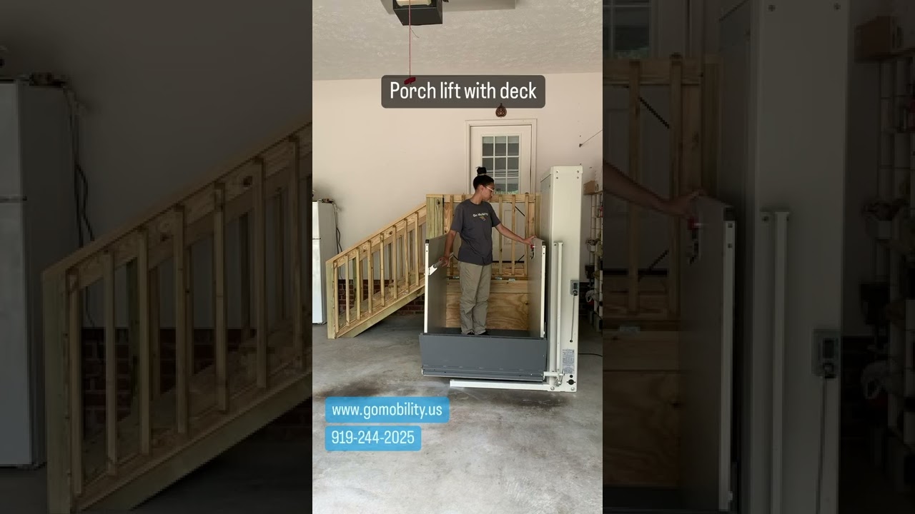 Vertical Platform Lifts with deck. www.gomobility.us