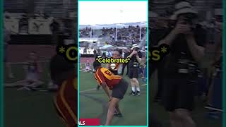 Wardrobe Celebrates After Scoring a Goal! 😂😭