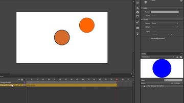 Adobe Animate : Lab 6 -  Graphic Symbols and Motion Tween Properties