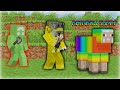 Minecraft Manhunt, But Rainbow Sheep Are Secretly OP