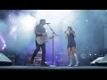 Keith Urban feat. Kendal Conrad "We Were Us" at Musikfest