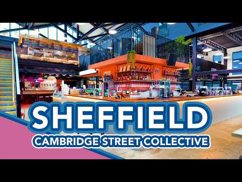Sheffield Cambridge Street Collective Food Hall in Sheffield City Centre