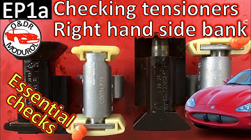 Checking cam chain tensioners AJ26 AJ27  EP1a Jaguar XK8 / XKR (X100)