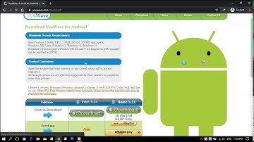 How to install YouWave & Google play store (with voice)
