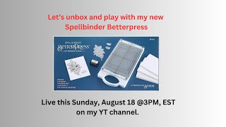 Let's Try My New BetterPress with my Sizzix Bigshot - YouTube