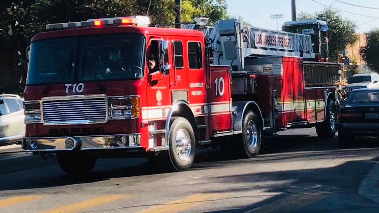 (Manual + Air Horn) LAFD Light Force 10 from Station 64
