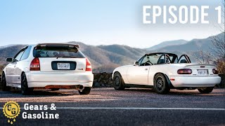 7,000 Mile Roadtrip in a Civic and Miata  Episode 1