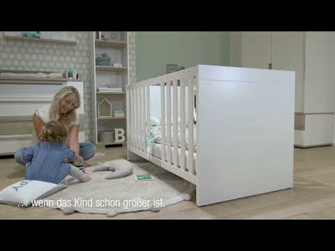 PAIDI Babybett mit Schlupfsprossen: Sicher & flexibel