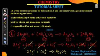 Celebrity CHEMISTRY - TUTORIAL SHEET 2 Wealth