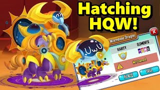 Hatching HVIP HIGH QUANTUM WRONGHOLE + Unlocking CHARGECHICK! - DC #222