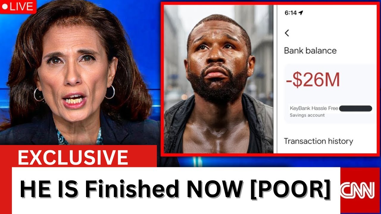 “$1.2 BILLION GONE!” CNN Drops SHOCKING Update on Mayweather’s Financial Collapse