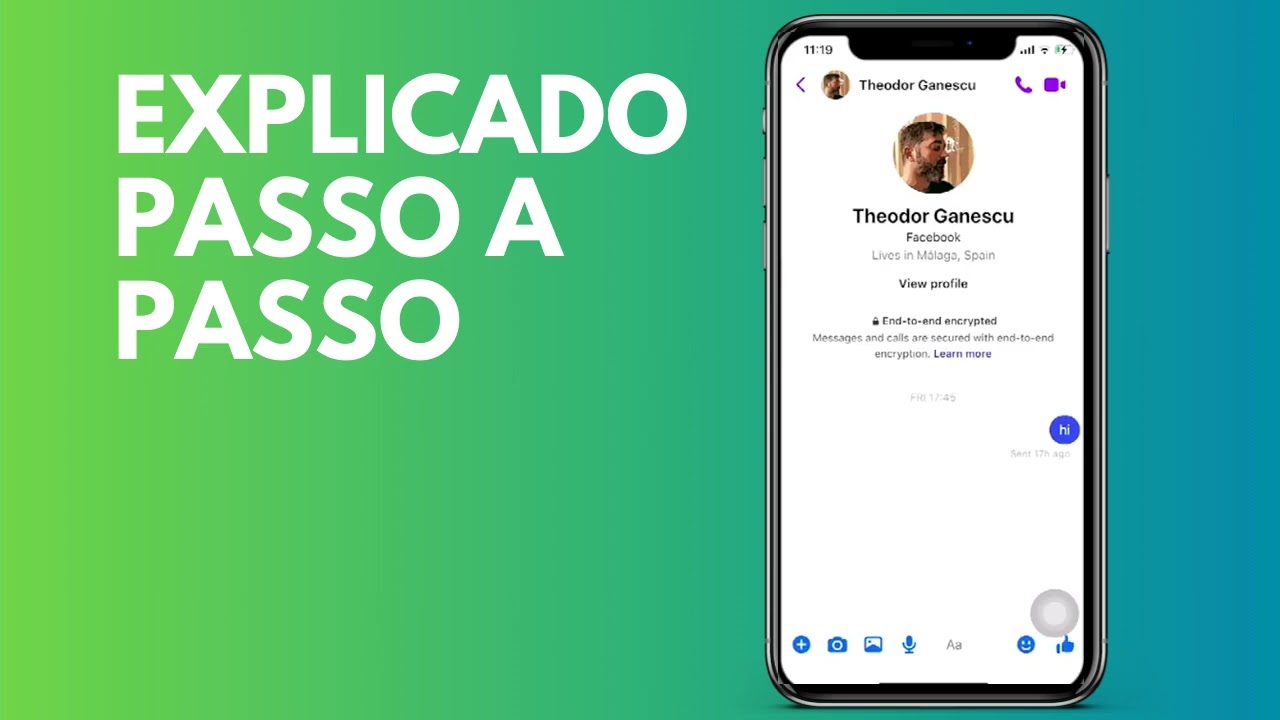 Como fixar uma mensagem no FaceBook Messenger IOS e Android
