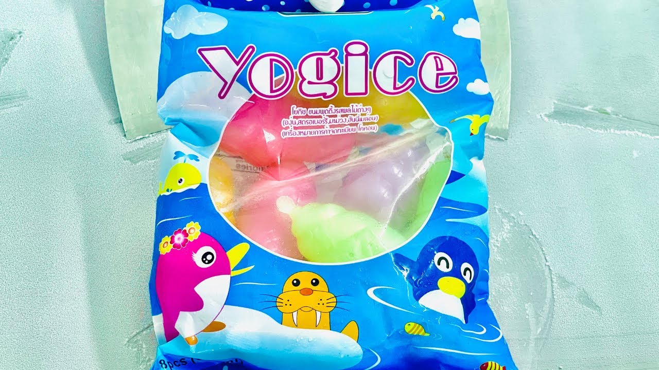 JELLY YOGICE ice creams rolls ice cream cup street YouTube