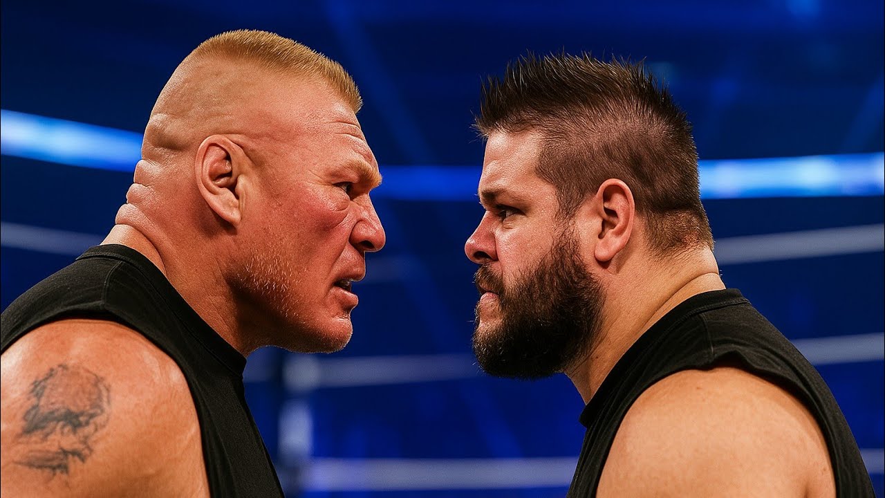 Брок Леснар против Кевина Оуэнса. Полный матч на WrestleMania