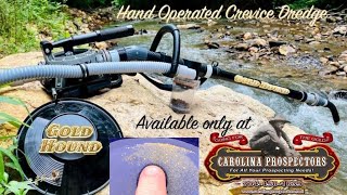 Taking The D Hound Hand Dredge Prospecting