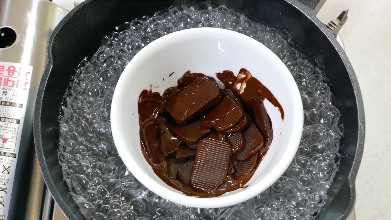 초콜릿 퐁듀 🍫 │ 주말엔 집밥 │ Chocolate fondue │ 길거리음식