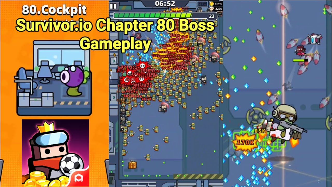 Survivor.io Chapter 10 Boss Gameplay