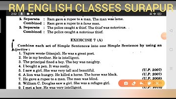 Making Simple Sentence By using Adjective & 