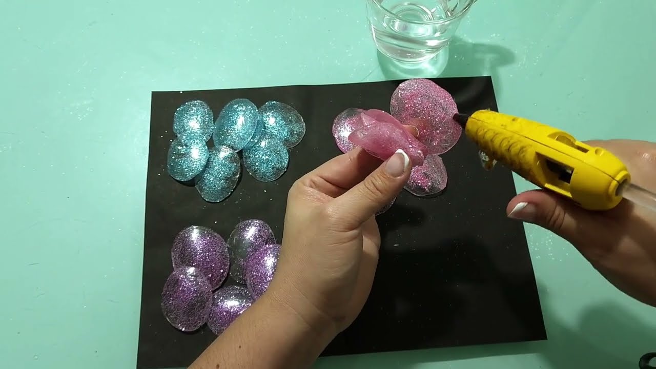 ROSAS en Efecto Cristal ¡¡Mira que fácil!! 💙