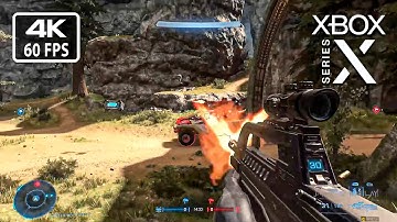 Halo Infinite BIG TEAM CTF Xbox Series X Gameplay 4K 60FPS