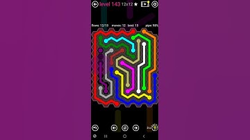 How To Solve Flow Free Hexes 12x12 Mania Level 143 Board Walk Through Solution Walkthrough