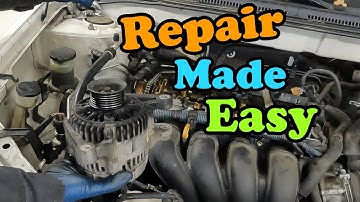 Pontiac Vibe 2003-2008 Dynamo vervangen: hoe doe je dat zelf?