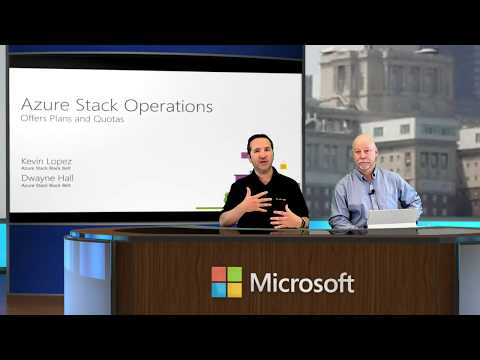 Microsoft Azure Stack - Creating Offers and Plans