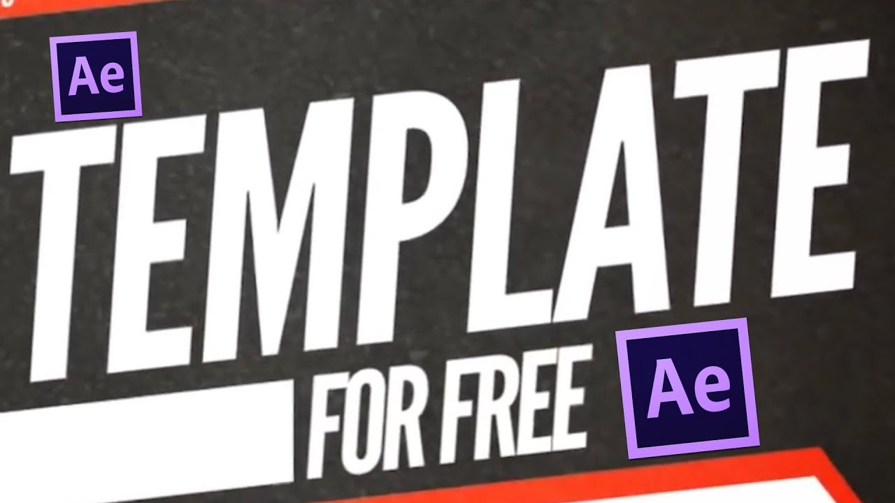Free After Effects Promo Templates