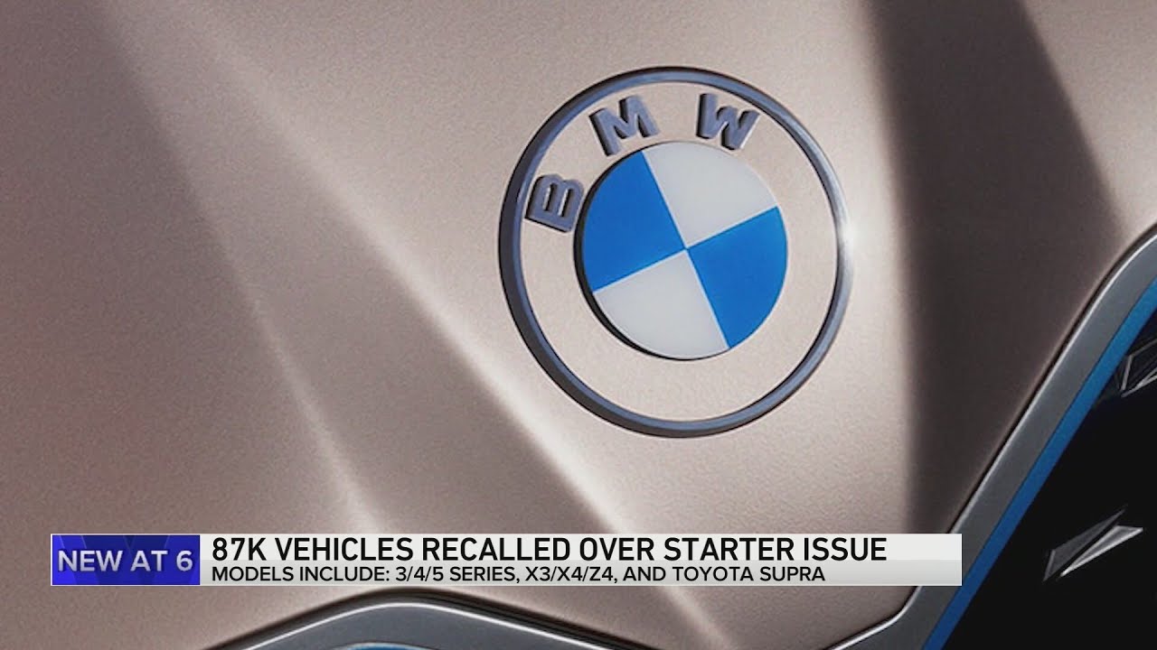BMW recalls nearly 90,000 vehicles over fire risk