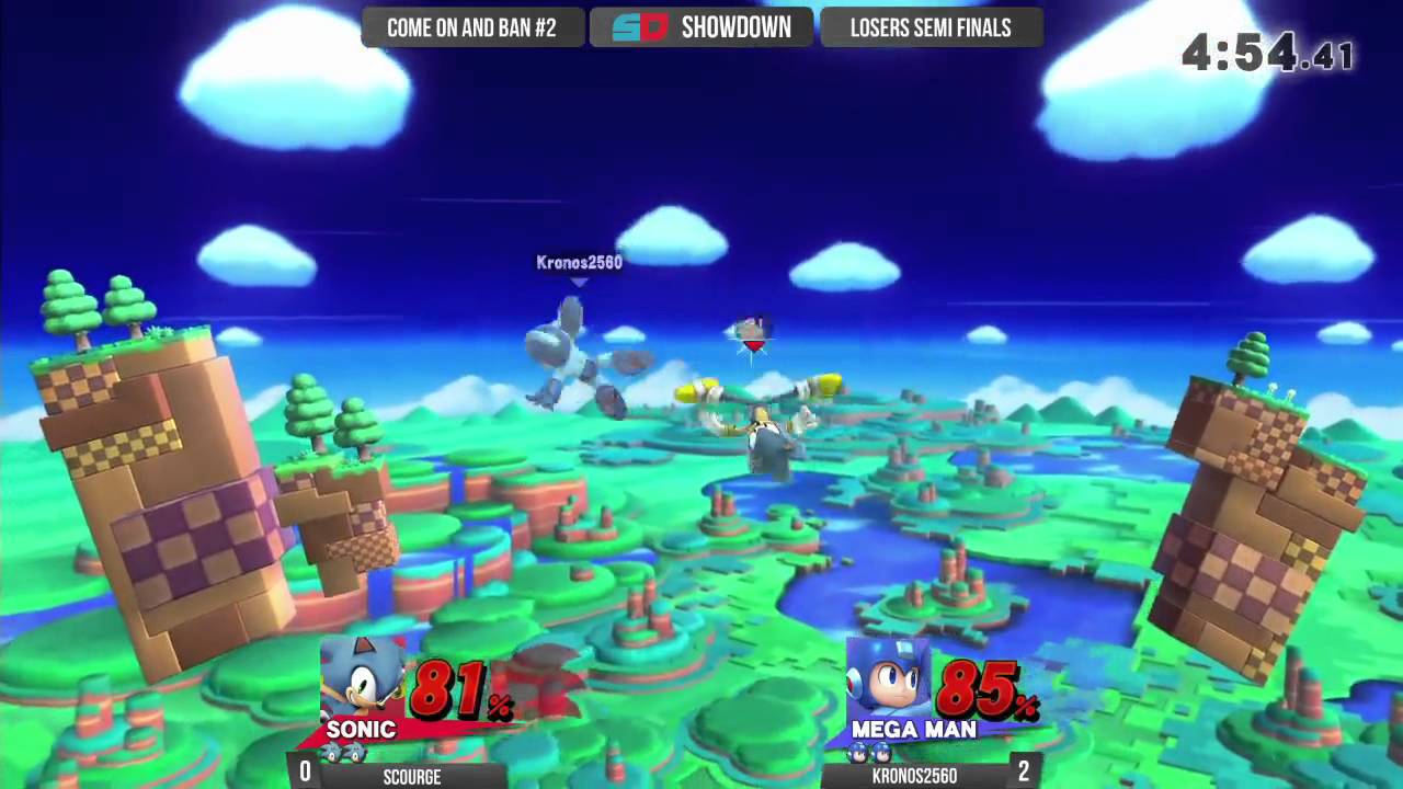 Come on and Ban #2 - Loser Semis: Kronos2560 (Mega Man) vs Scourge (Sonic)
