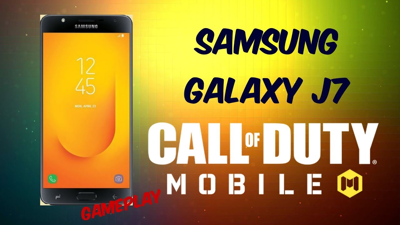 Samsung Galaxy J7 - Call of Duty Mobile Gameplay! - 