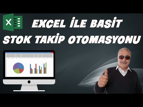 Excel ile son derece kolay basit stok programı yapma