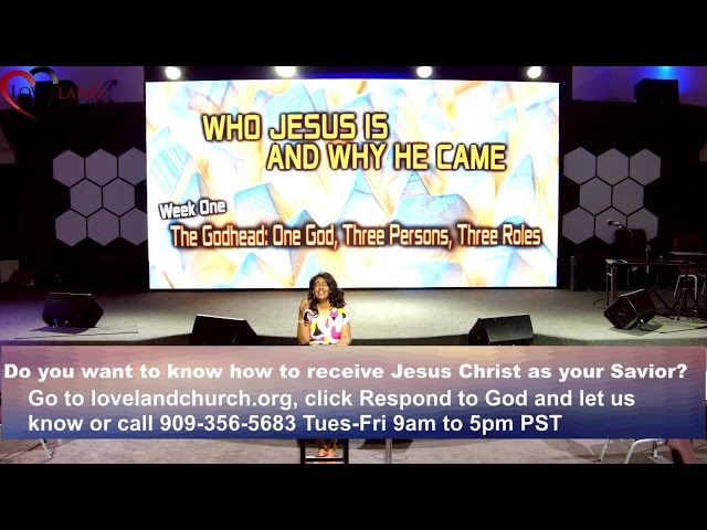 Who Is Jesus And Why Did He Come? Part 1