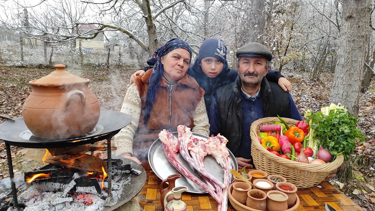 Pörtlənmiş Dana Quyruğu, Outdoor Cooking, Cooking