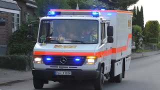 [Übung wird zum Realeinsatz] SEG ASB Schönkirchen + LKW THW OV Plön + GW FTZ Kreis Plön