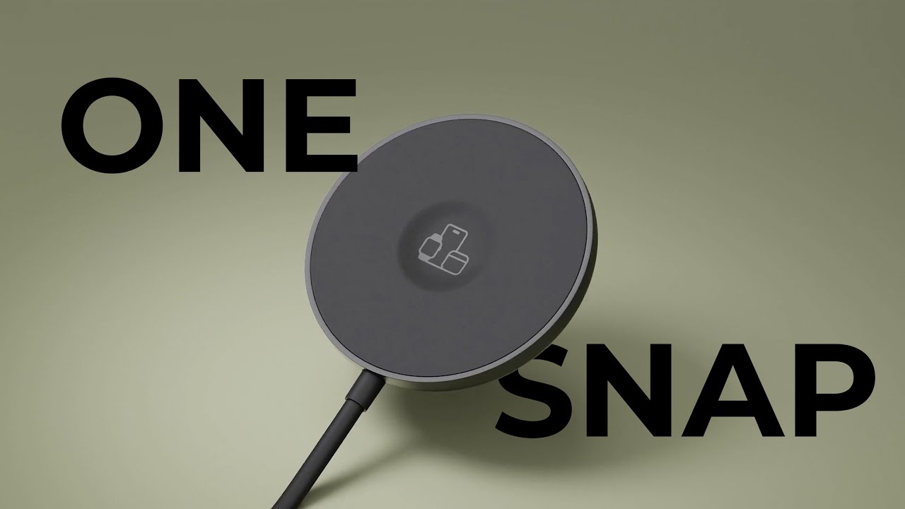 Introducing OneSnap Magnetic Wireless Charger | Footnote Accessories Co.