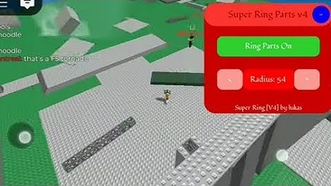 *OP* Super Ring Parts V4 | Natural Disaster Script | Troll  everyone | FE | *PASTEBIN*