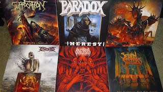 Vinyl Collection Update, Brutal Death Metal, Deathcore and Thrash Records