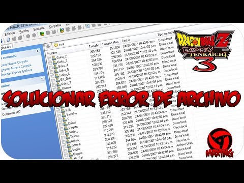 Solucionar error de archivo/nombres en el DKZ Studio y AFS Explorer!