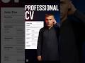 Create a Stunning CV with Pro Studio Look | Free CV Making Guide 2025
