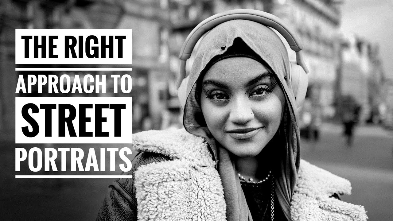 How to Approach Strangers for Street Portraits - The Right Way - YouTube