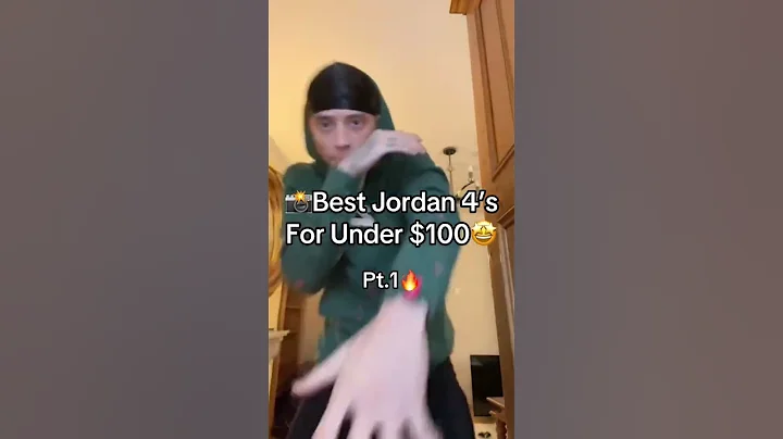 Best Jordan 4’s for under $100🔥⬆️SUBSCRIBE FOR DAILY DRIPPY CONTENT💦Follow my other Social Medias