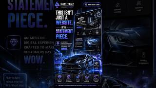 Luxury Auto Spa Website Design 🔥 | Premium UI/UX by 4AM TECH