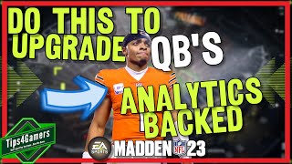 How to Upgrade QBs in Madden 23 Franchise Mode With T4G's Analytics