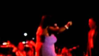 Aretha Franklin - Working It!!!!!!  Coney Island  Aug 5 2011