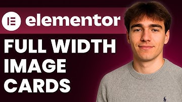How To Make Cards With Full Width Image In Elementor (Tutorial 2026)