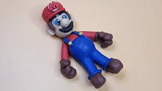 Awesome Super Mario in Plasticine Art DIY